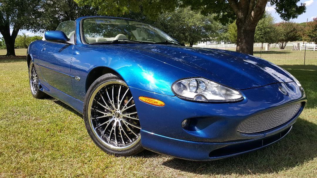 1997 Jaguar XK8 - 1997 Jaguar XK8 Convertible Antigua Blue - Used - VIN SAJGX274XVC009262 - 33,773 Miles - 8 cyl - 2WD - Automatic - Convertible - Blue - Waxahachie, TX 75167, United States