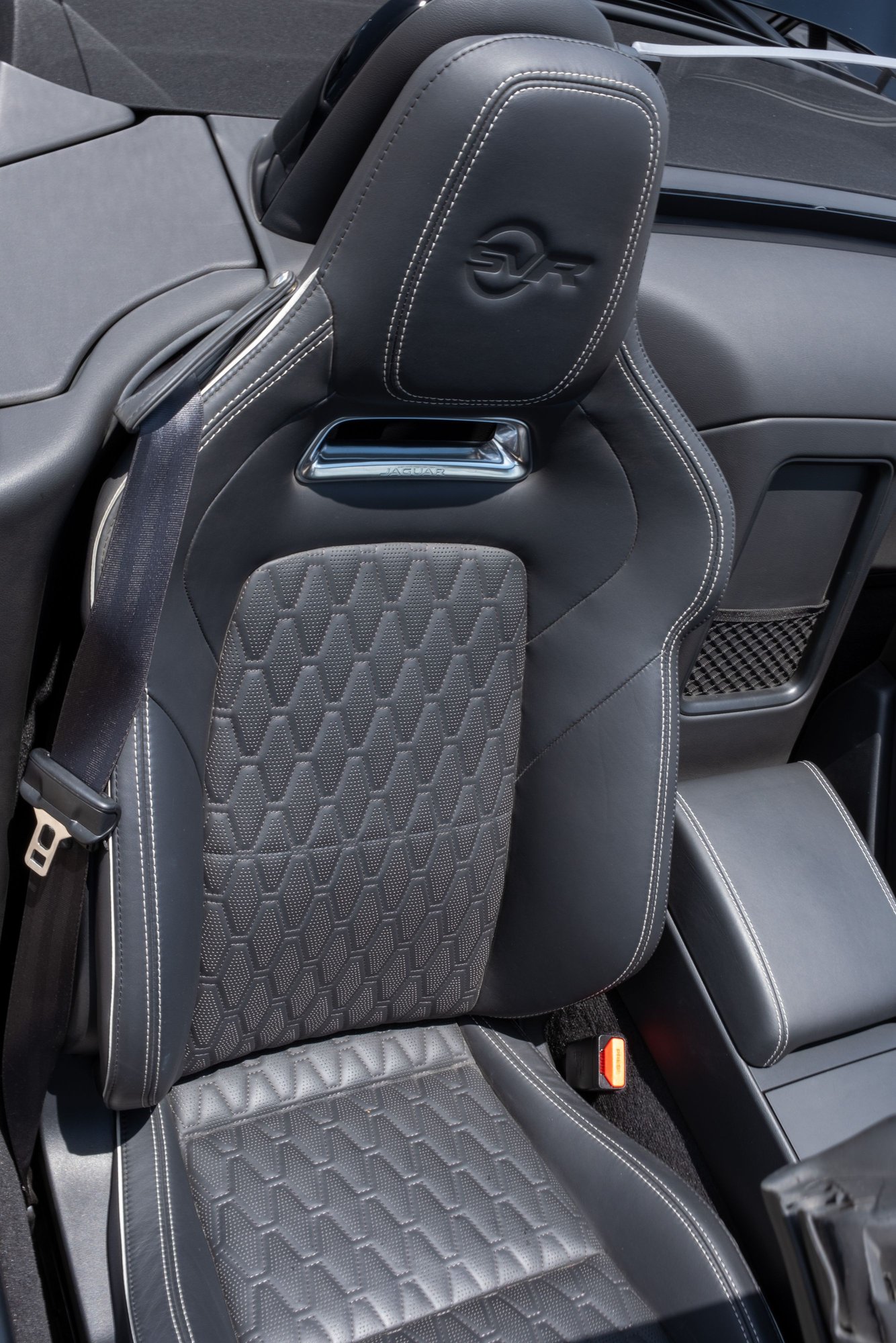 2020 Jaguar F-Type - 2020 F Type SVR Convertible Black exterior, Black interior, CCB, Carbon Fiber Package - Used - VIN SAJDZ5FE5LCK63399 - 12,500 Miles - 8 cyl - AWD - Automatic - Convertible - Black - Austin, TX 78735, United States