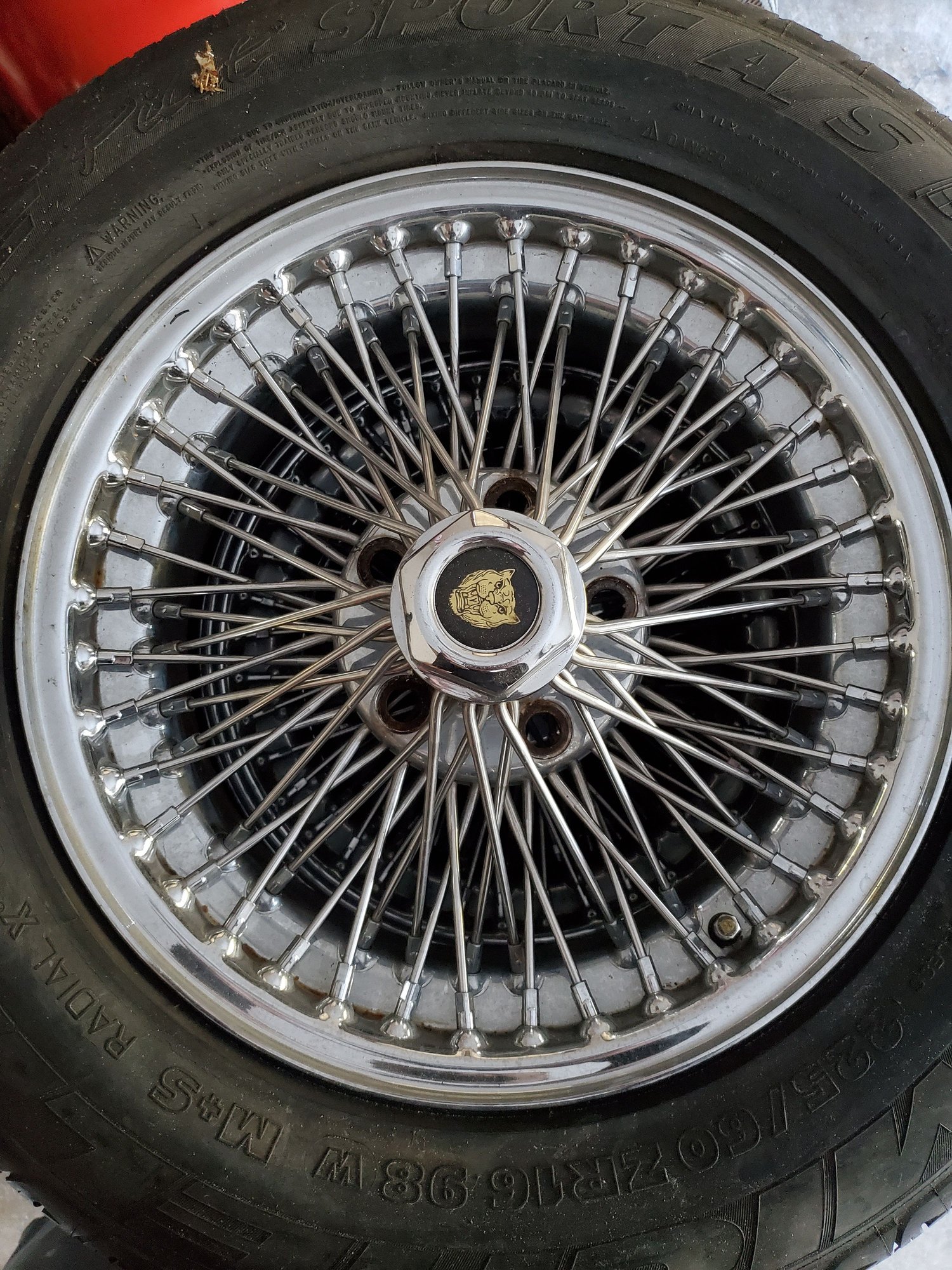 Wheels and Tires/Axles - 86 XJS Spoke wheels - Used - 1980 to 1986 Jaguar XJS - Atlanta, GA 30341, United States