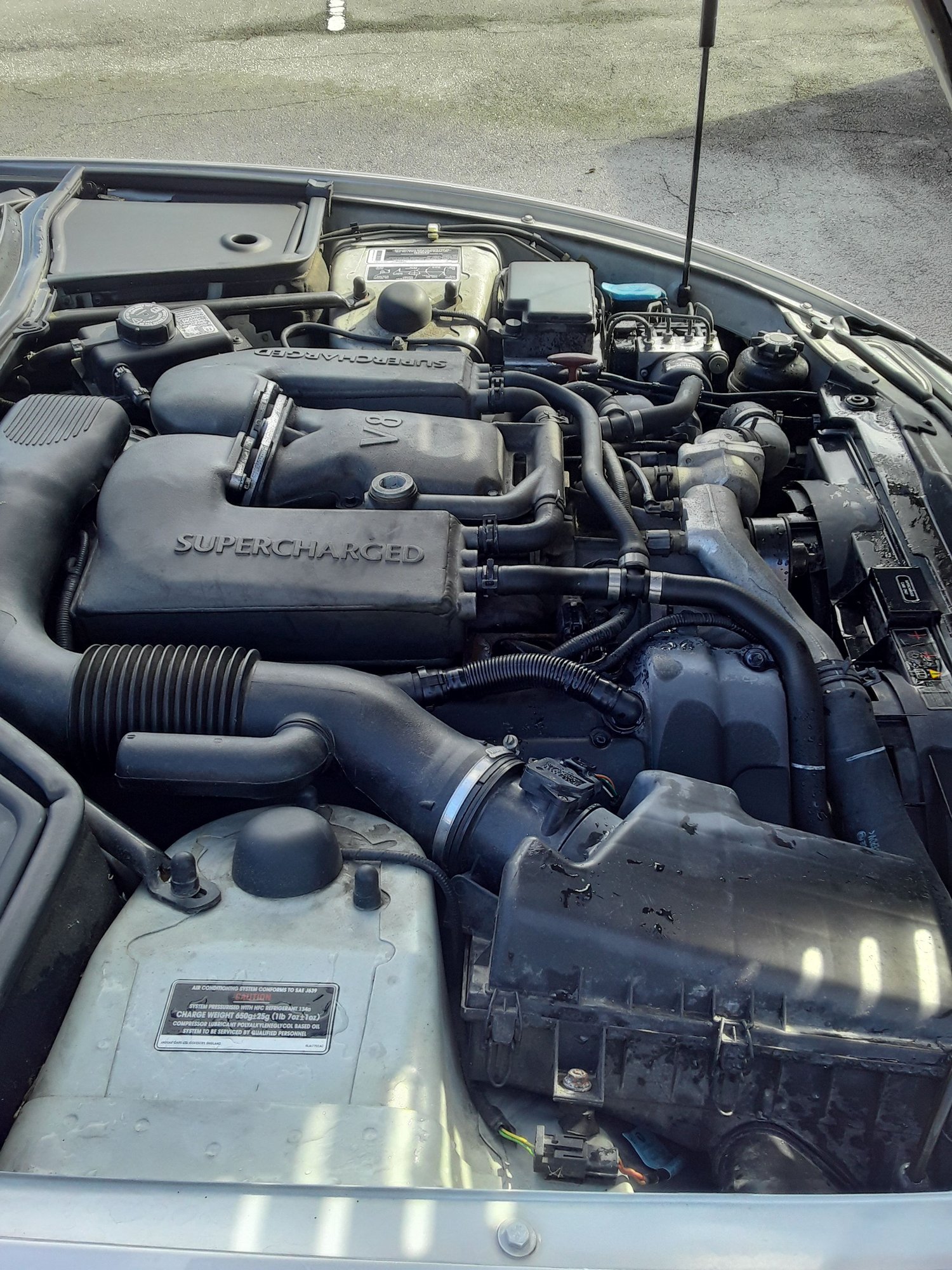 2000 Jaguar XKR - 2000 Jaguar XKR from California - Used - VIN SAJJA42B4YPA08858 - 72,000 Miles - 8 cyl - 2WD - Automatic - Convertible - Silver - Stuart, FL 34994, United States