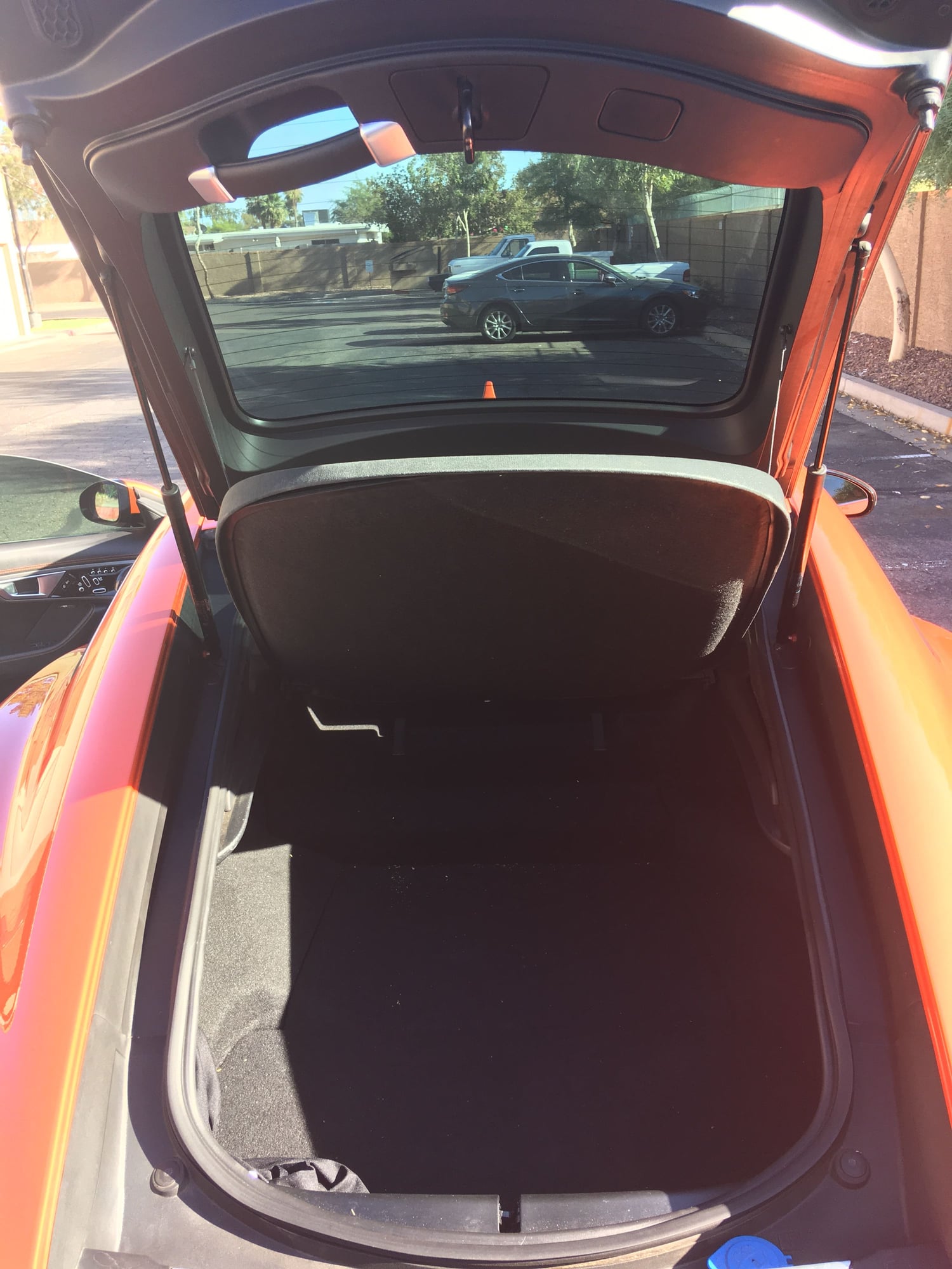 2015 Jaguar F-Type - RWD Orange F-Type 550HP only $45K - Used - VIN SAJWA6DA2FMK11670 - 23,107 Miles - 8 cyl - 2WD - Automatic - Coupe - Orange - Phoenix, AZ 85282, United States