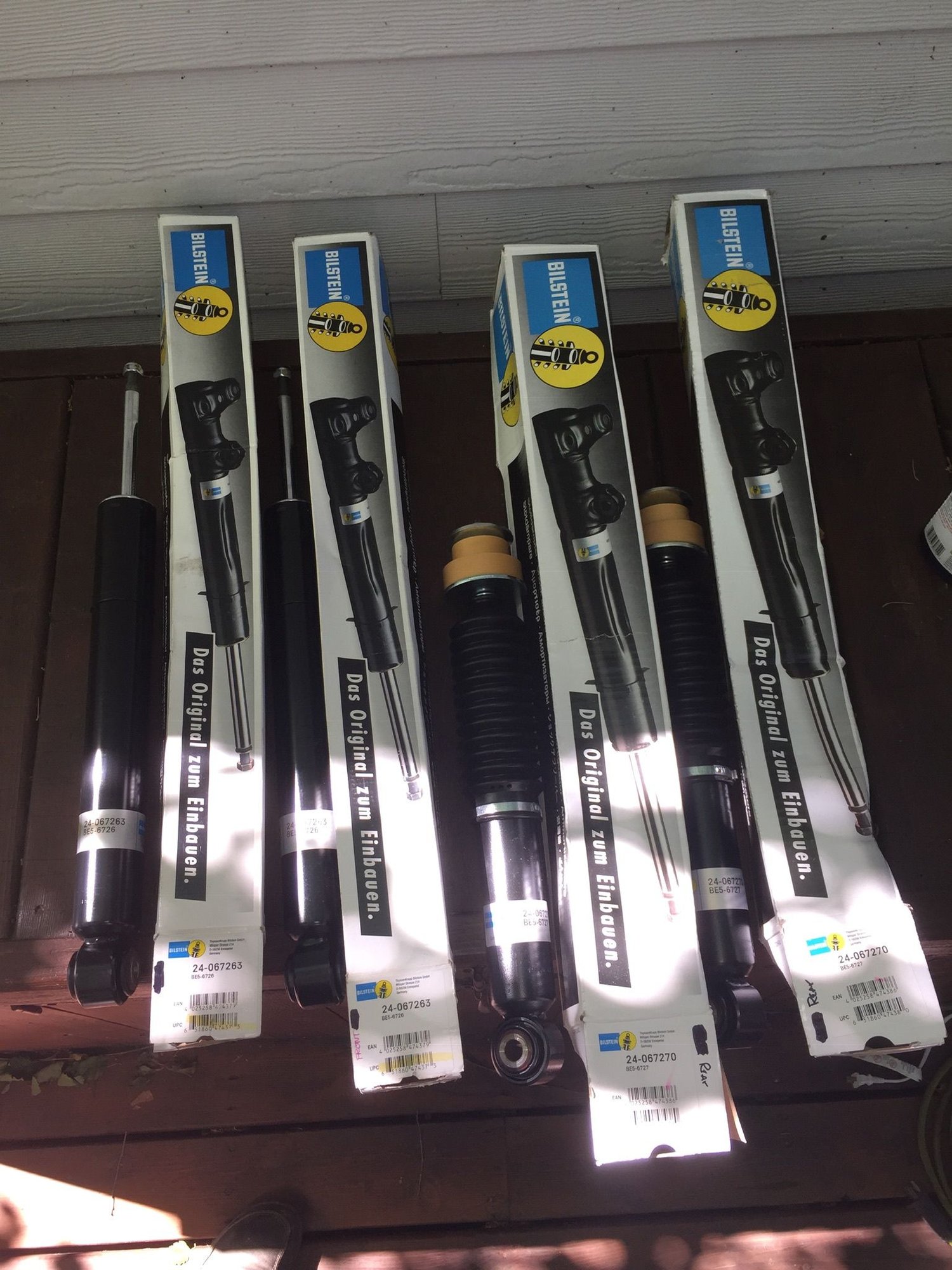 Steering/Suspension - Complete set Bilstein shocks, brand new for 97-02 xk8 - New - 1997 to 2002 Jaguar XK8 - Saint Paul, MN 55116, United States