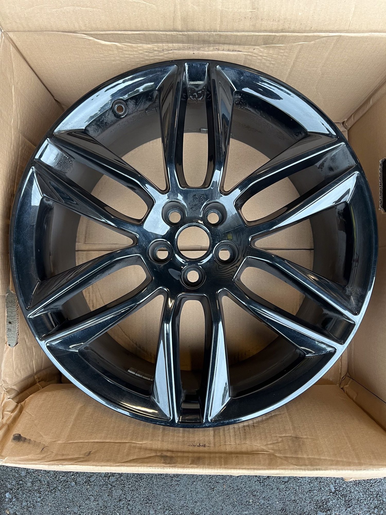 Wheels and Tires/Axles - F-TYPE 20" Gyrodyne Wheels (Gloss Black) - Used - -1 to 2025 Jaguar F-Type - Irvine, CA 92606, United States