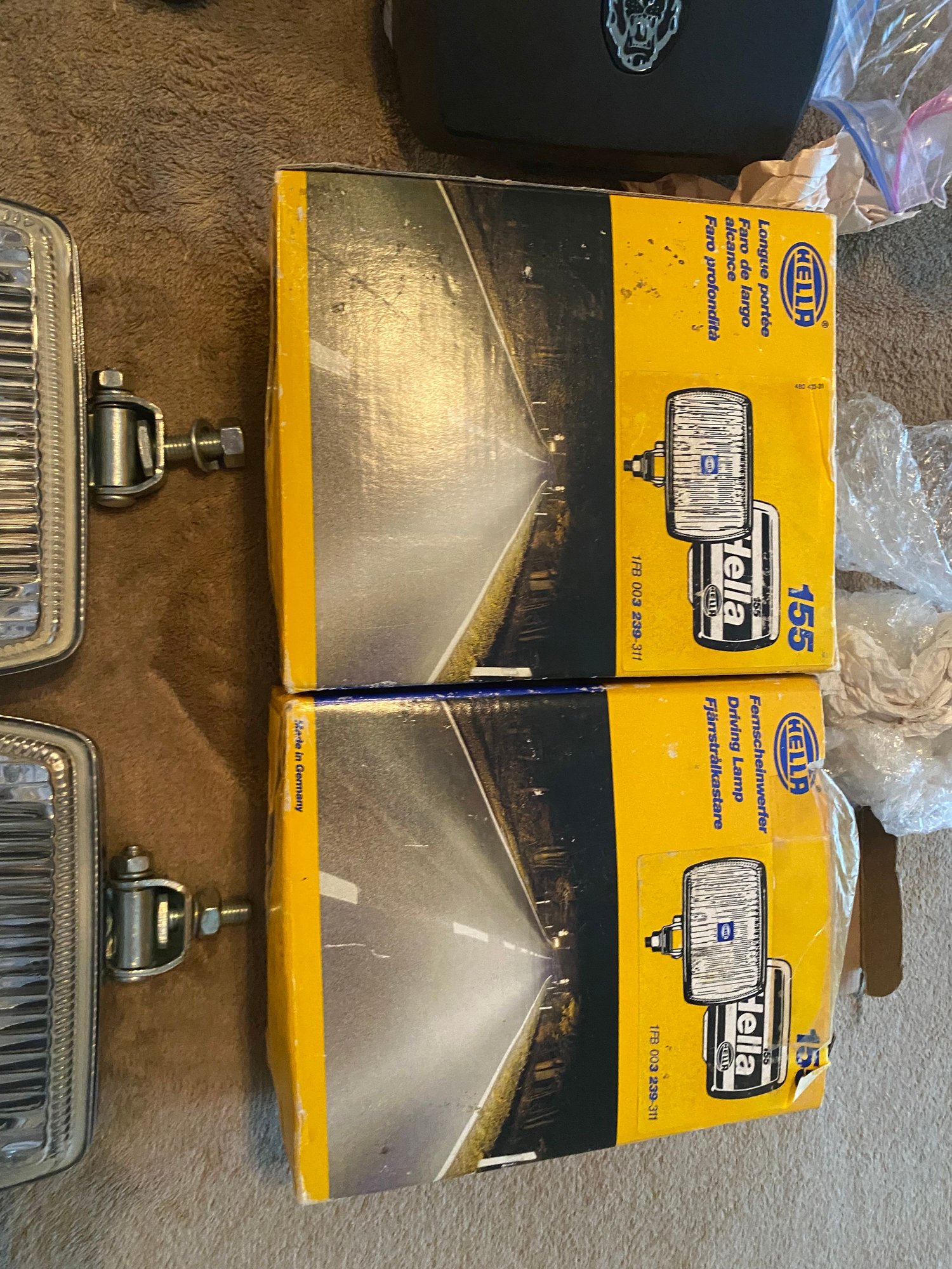 Lights - Brand new jaguar fog lights with covers - New - 1978 to 1996 Jaguar XJS - Houston, TX 77077, United States