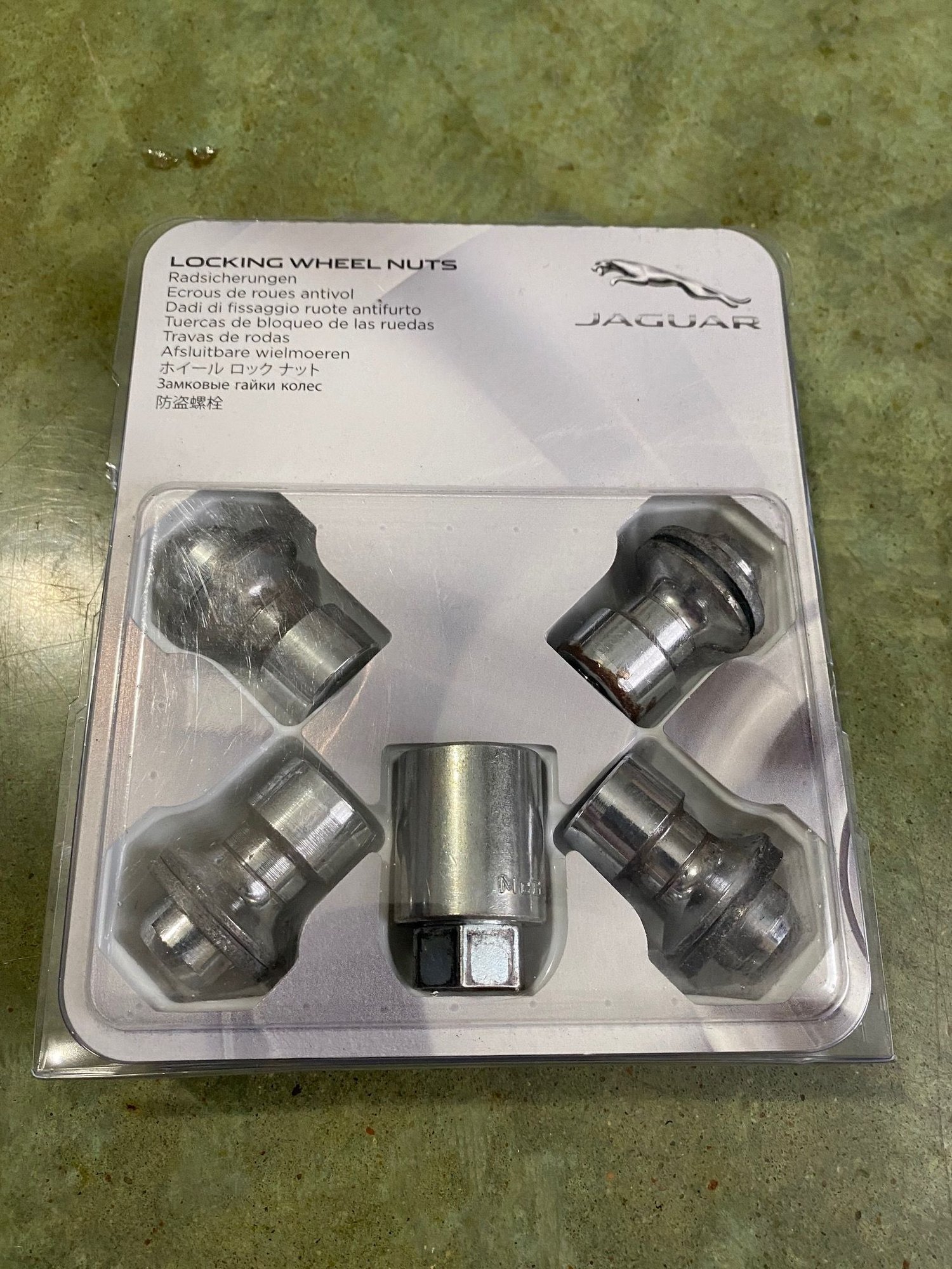 2016 Jaguar F-Type - OEM Jaguar wheel locks - Accessories - $50 - Houston, TX 77002, United States