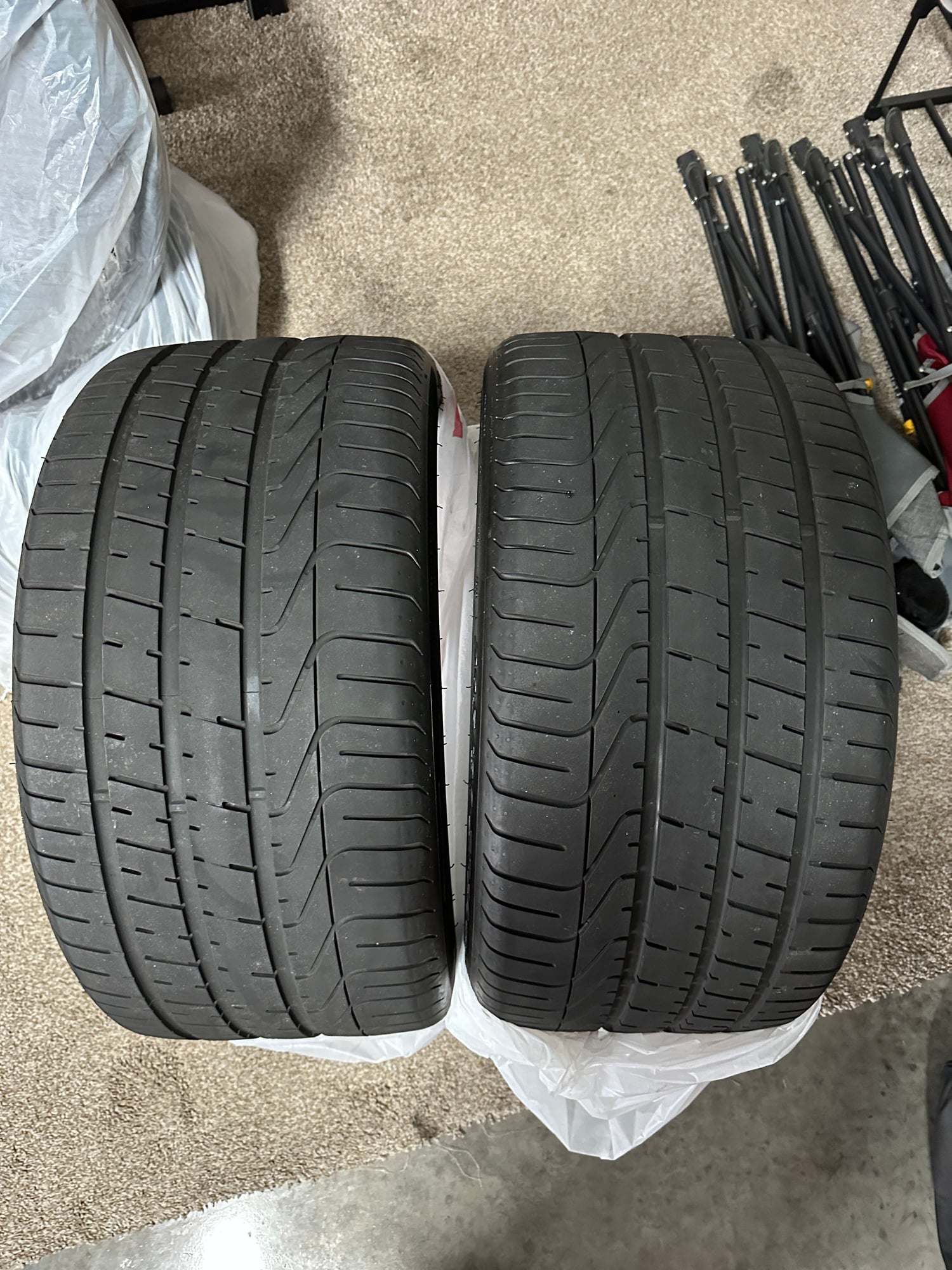 Wheels and Tires/Axles - Full Set Pirelli Tires for F-Type 255/35/20 & 295/30/20 - Used - All Years Jaguar F-Type - Saint Johns, FL 32259, United States