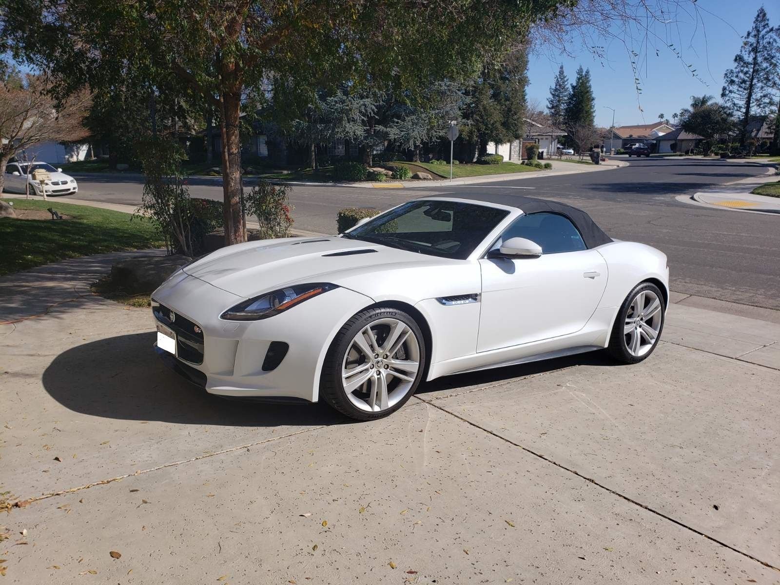 2014 Jaguar F-Type - 2014 Jaguar V8S - Used - VIN SAJWA6GL1EMK07752 - 56,300 Miles - 8 cyl - 2WD - Automatic - Convertible - White - Fresno, CA 93711, United States