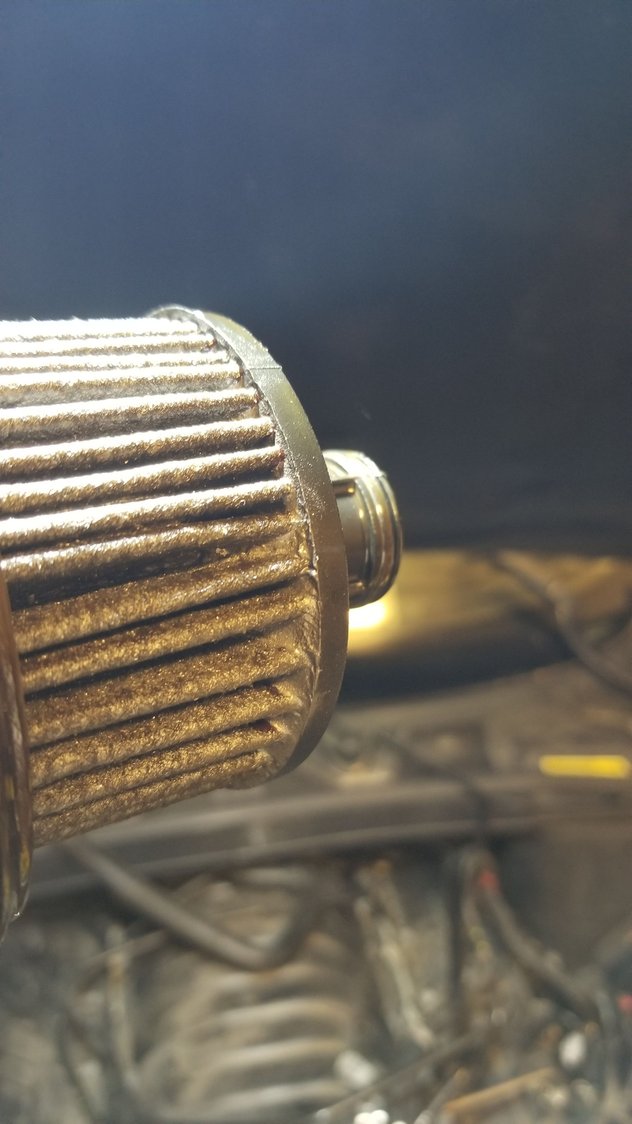 Had good compression but metal flakes in oil (pics) Jaguar Forums
