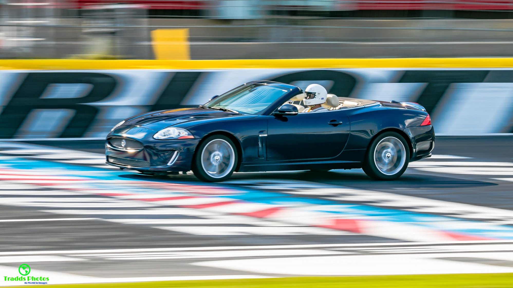 Slowing for the infield at the ROVAL AT Charlotte Motor Speedway