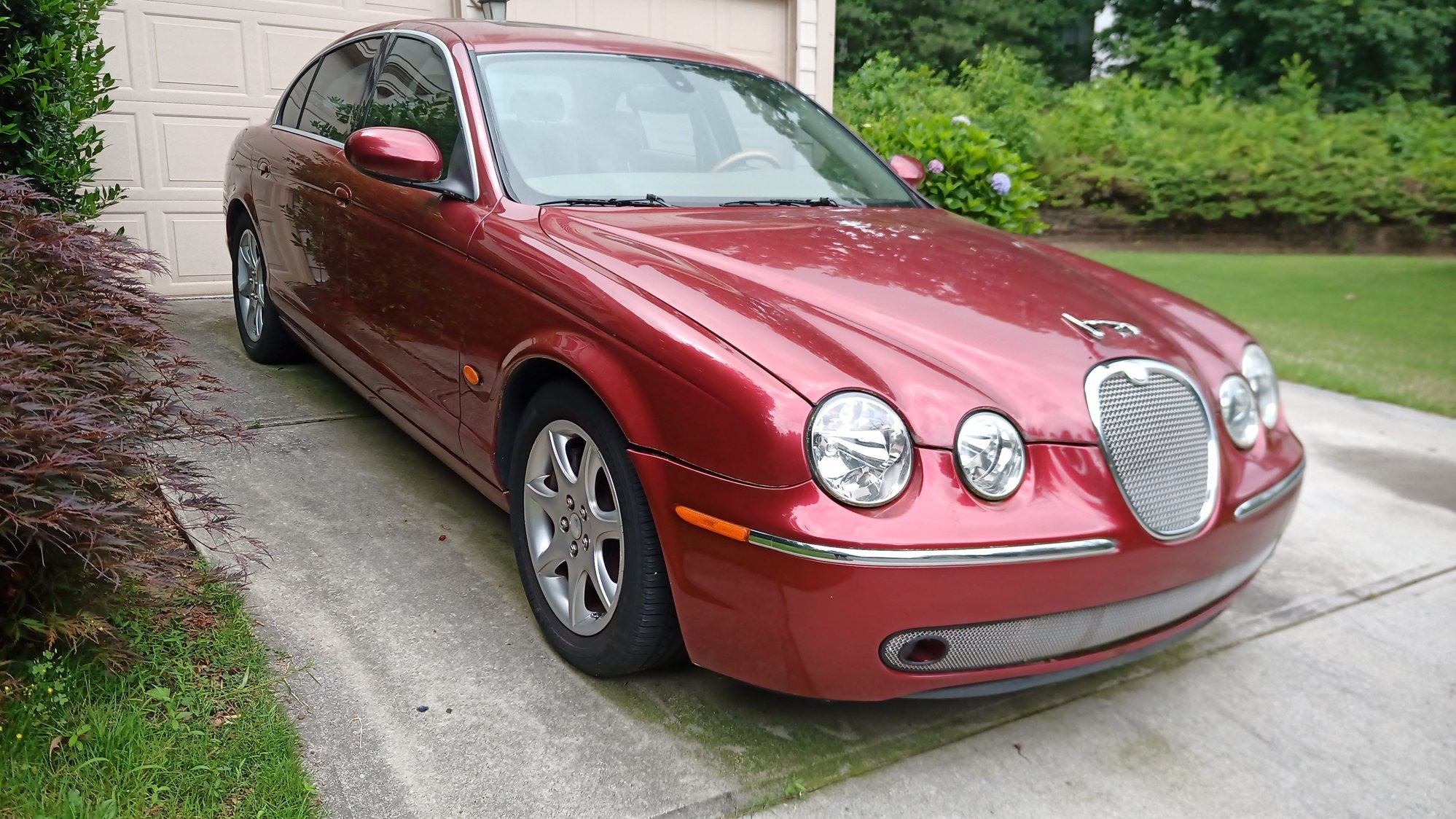 2005 Jaguar S-Type - 2005 Jaguar S-Type 4.2L V8 300hp - Project Car - Used - VIN SAJWA01U25HN25645 - 126,000 Miles - 8 cyl - 2WD - Automatic - Sedan - Red - Johns Creek, GA 30005, United States