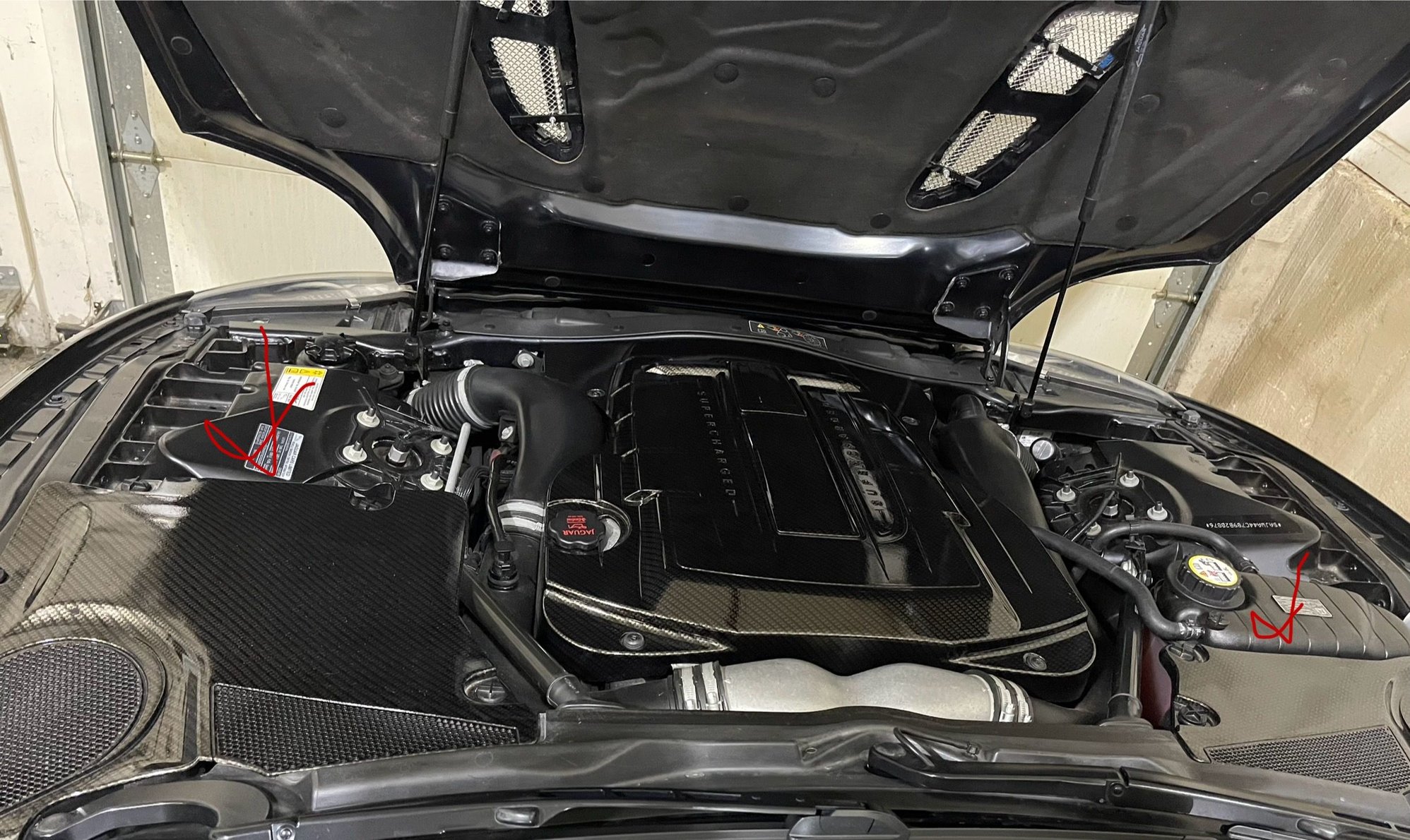 Don�t forget the two covers near the windscreen!