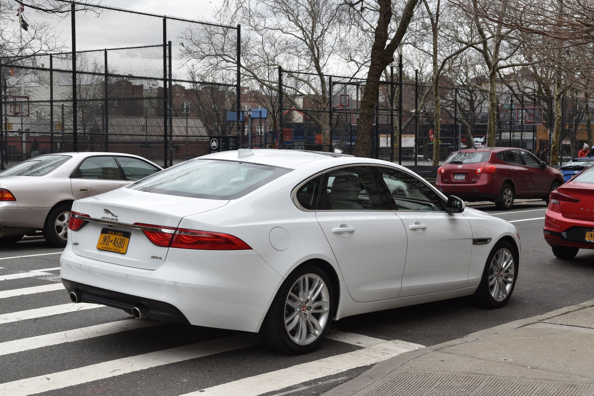 2017 Jaguar XF - 2017 XF in excellent condition - Used - VIN SAJBE4BV6HCY33727 - 65,000 Miles - 6 cyl - 2WD - Automatic - Sedan - White - Sunnyside, NY 11104, United States