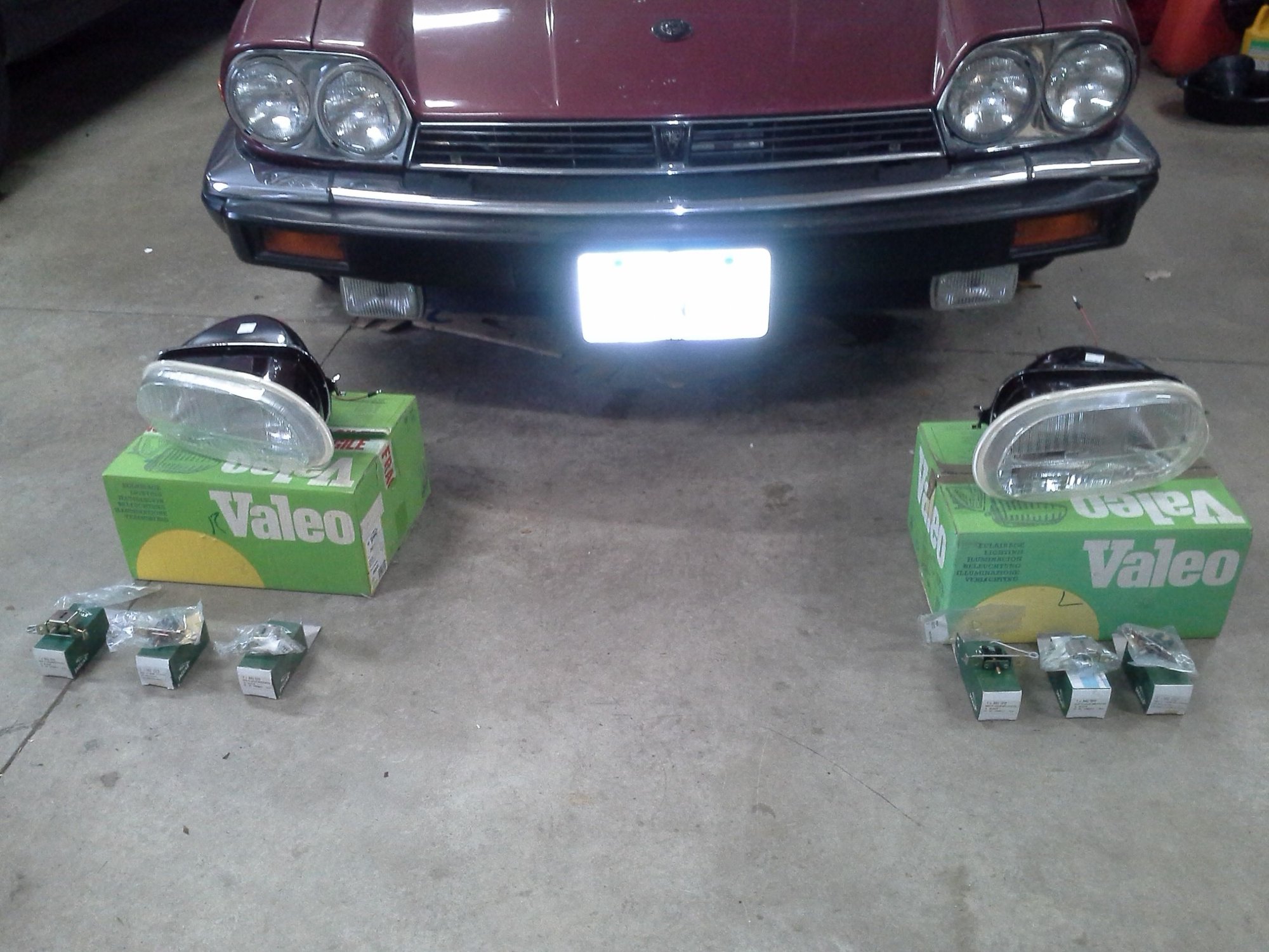 Lights - First gen New XJ-S Euro headlight conversion - Iowa $450 + shipping - New - 1977 to 1992 Jaguar XJS - Waterloo, IA 50613, United States