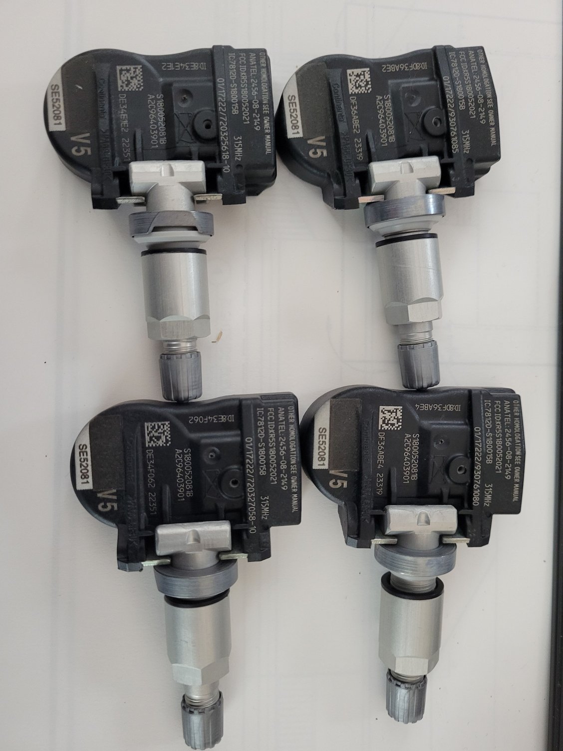 New TPMS Sensors
