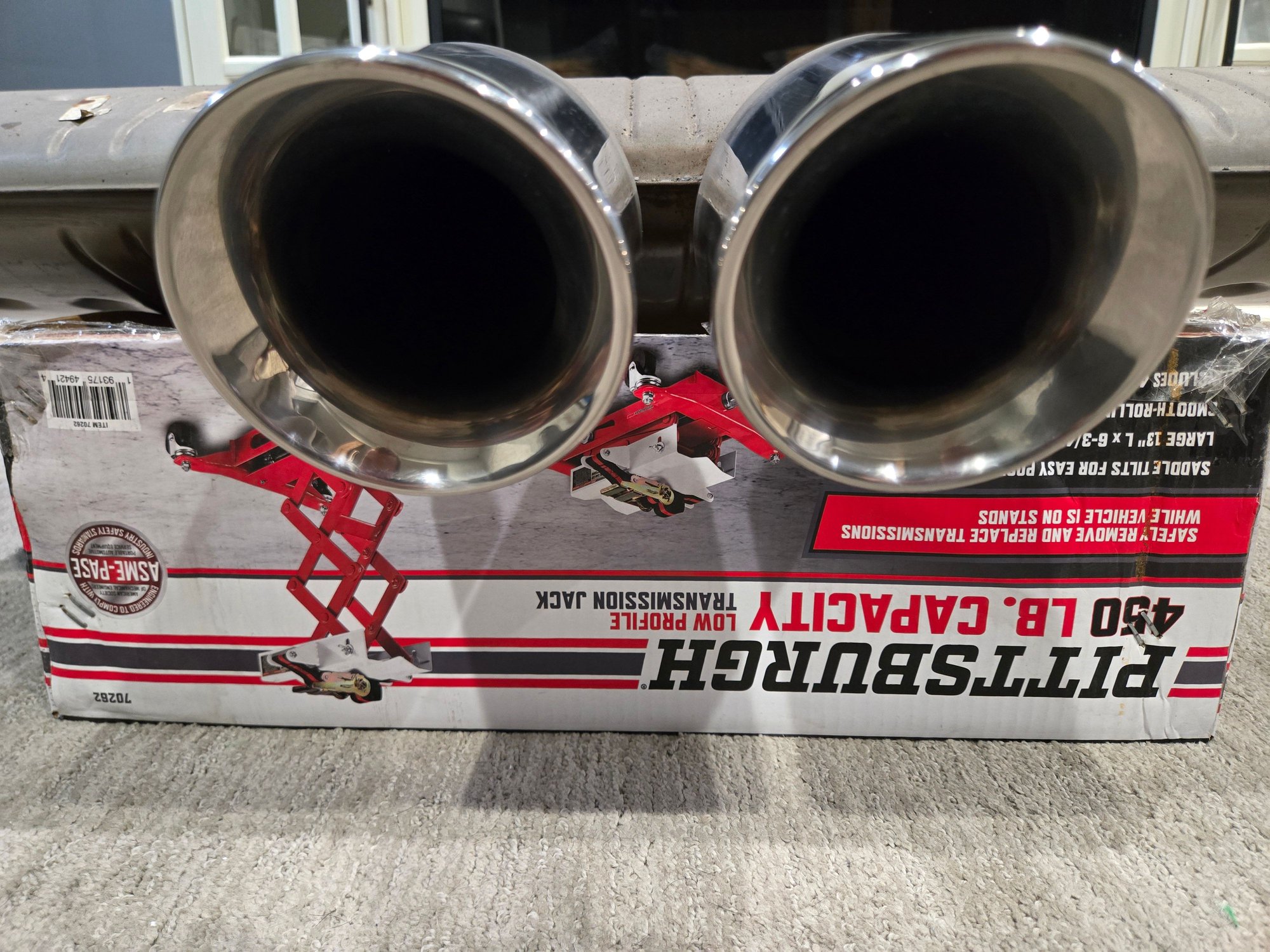 Engine - Exhaust - F type s oem valved muffler 29k miles. Works as it should, bought aftermarket - Used - 2013 to 2020 Jaguar F-Type - Chicago, IL 60631, United States