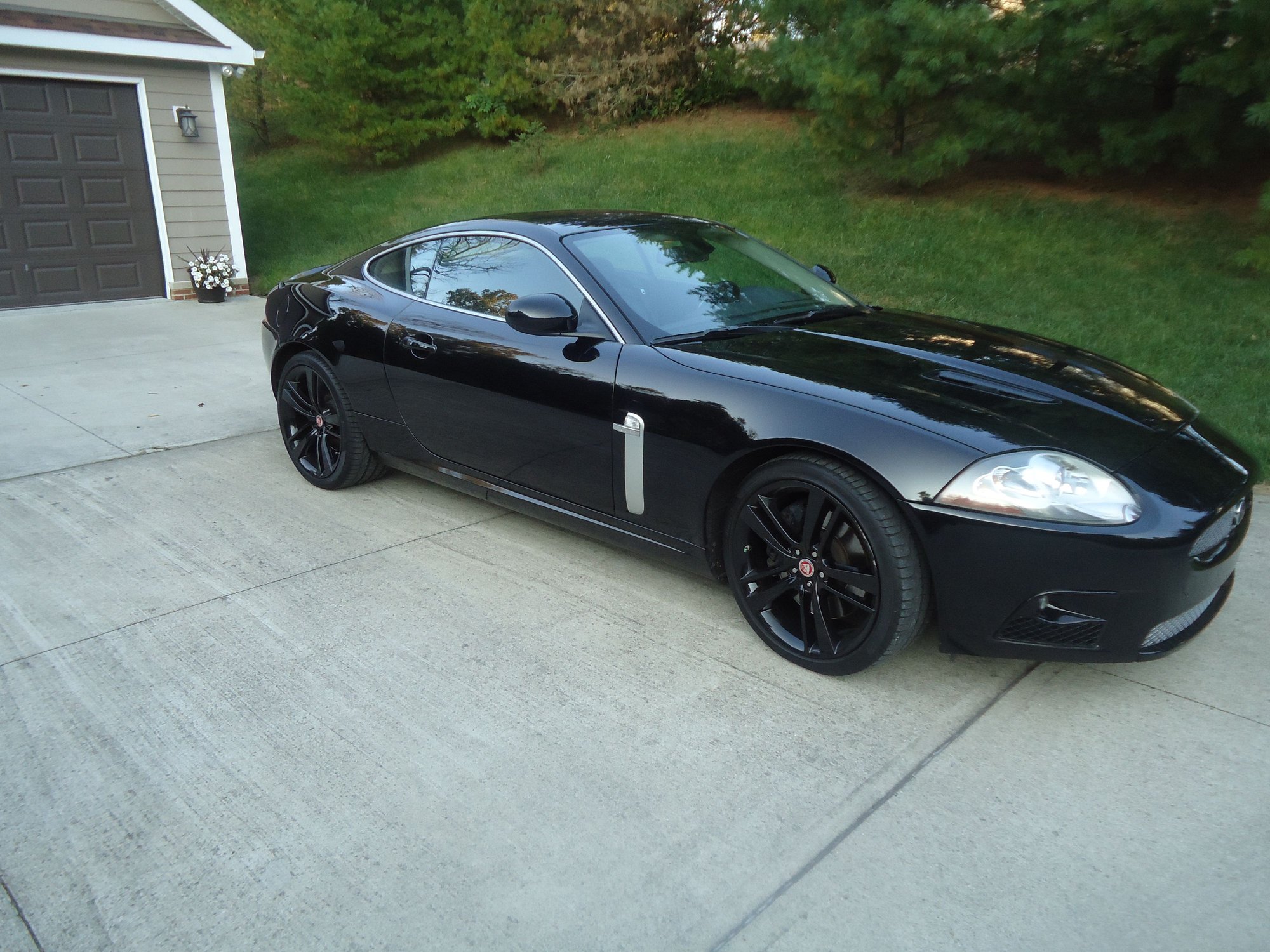 2007 Jaguar XKR - Black on black XKR - Used - VIN SAJWA43C079B14482 - 111,000 Miles - 8 cyl - 2WD - Automatic - Coupe - Black - Lancaster, OH 43130, United States