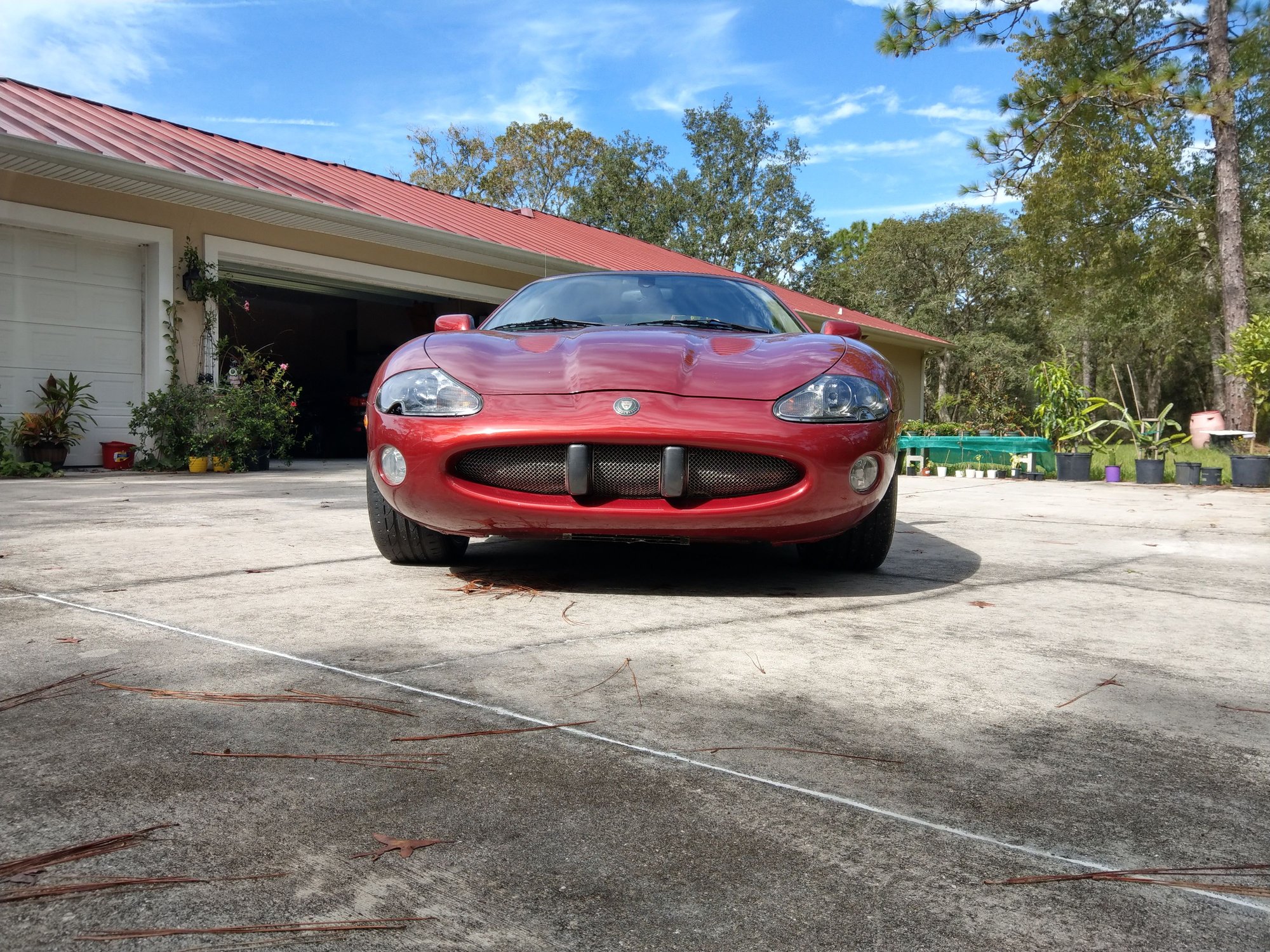 2004 Jaguar XKR - 2004 XKR Portfolio edition - Used - VIN SAJDA42B443A38568 - 47,000 Miles - 8 cyl - 2WD - Automatic - Convertible - Red - Hudson, FL 34669, United States