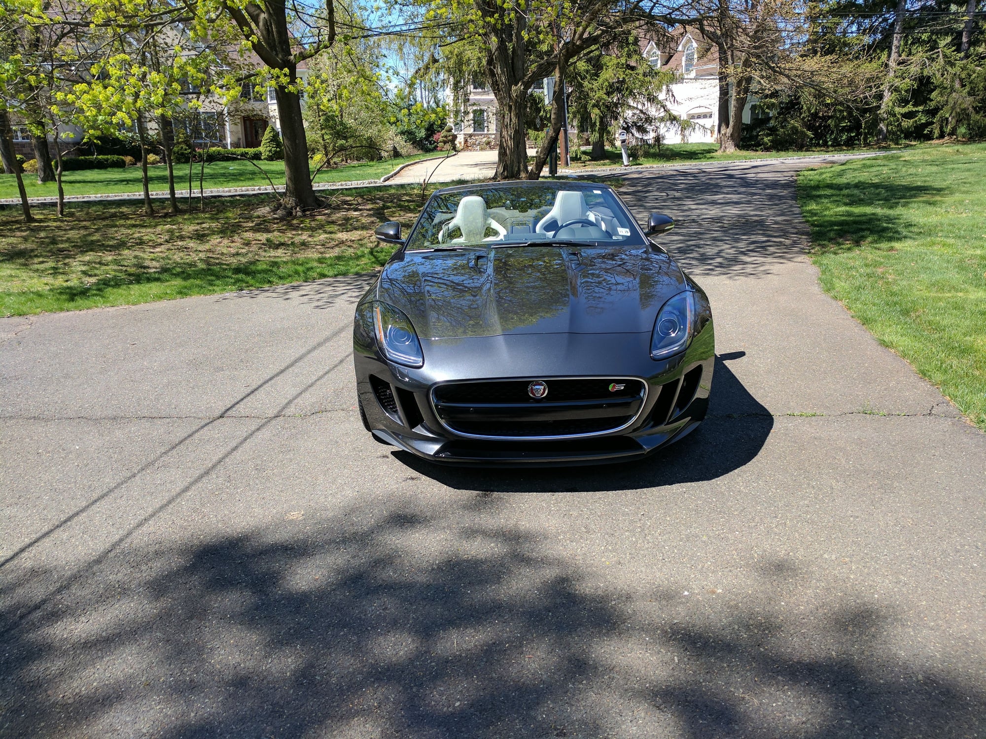 2015 Jaguar F-Type - Stratus Grey f type V8S - Used - VIN SAJWA6GLXFMK18685 - 5,223 Miles - 8 cyl - Automatic - Convertible - Gray - Watchung, NJ 07069, United States