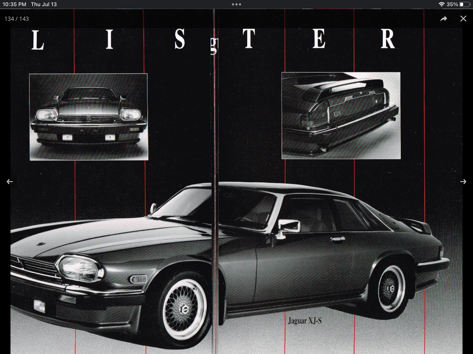 Accessories - Lister items….body kit, brochures, pretty much anything Lister - New or Used - 1984 to 1992 Jaguar XJS - Concord, NC 28025, United States
