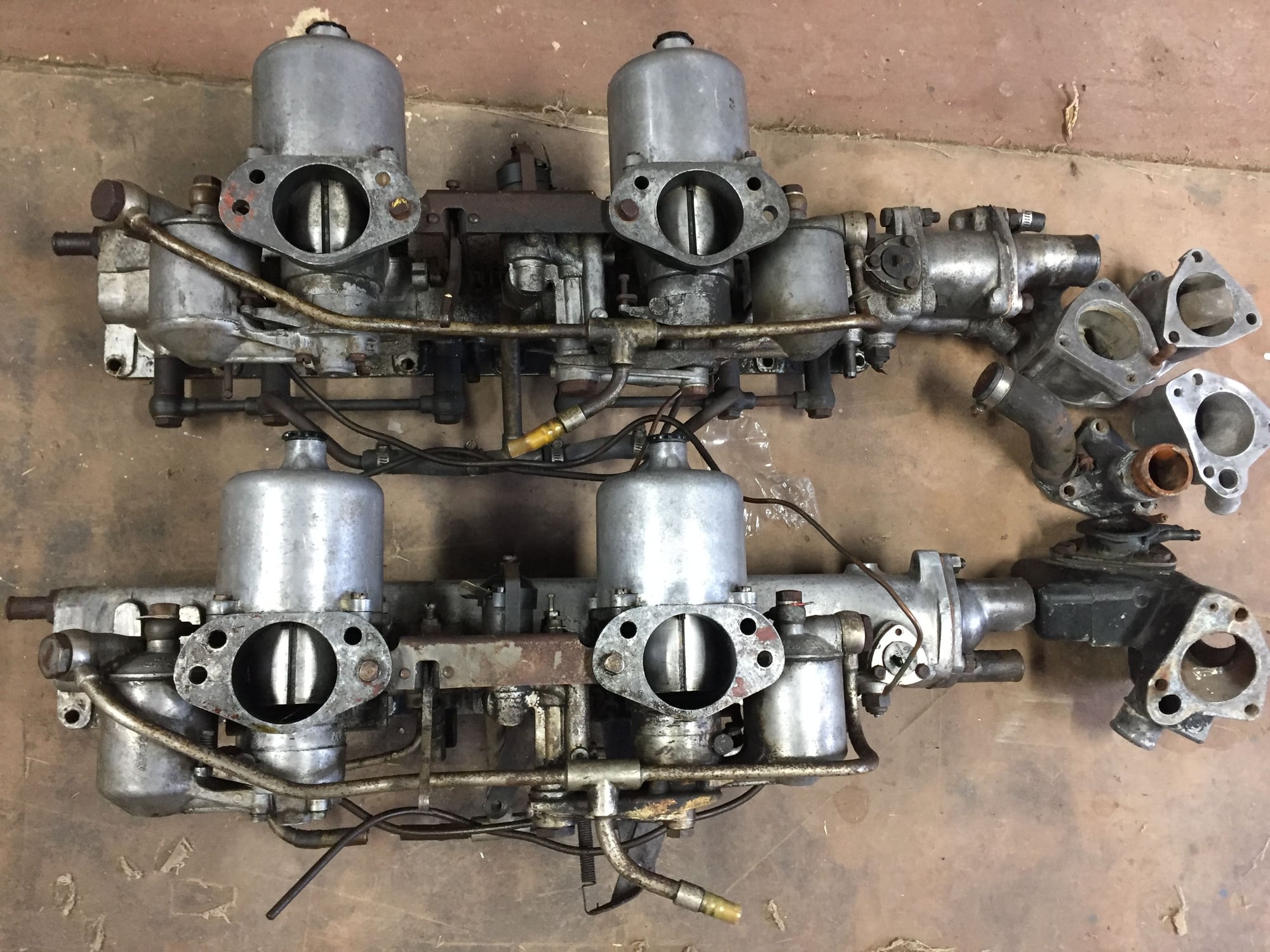 Engine - Intake/Fuel - 2 sets of 420 SU carbs and manifolds $500 each. - Used - Niagara On The Lake, ON L0S1J0, Canada