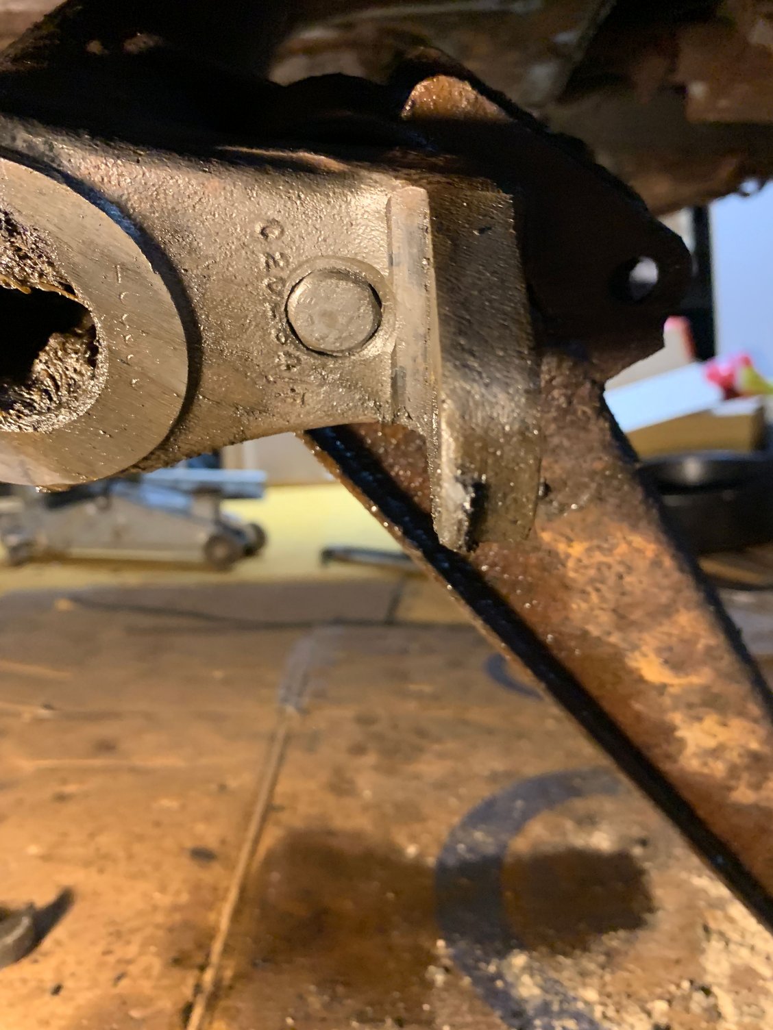 View from the wishbone inside