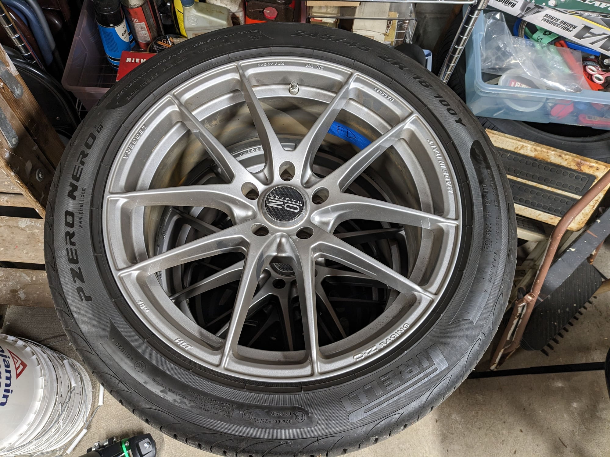 Wheels and Tires/Axles - O.Z. wheels and Pirelli summer tires - Used - 2003 to 2023 Jaguar All Models - Flushing, NY 11355, United States