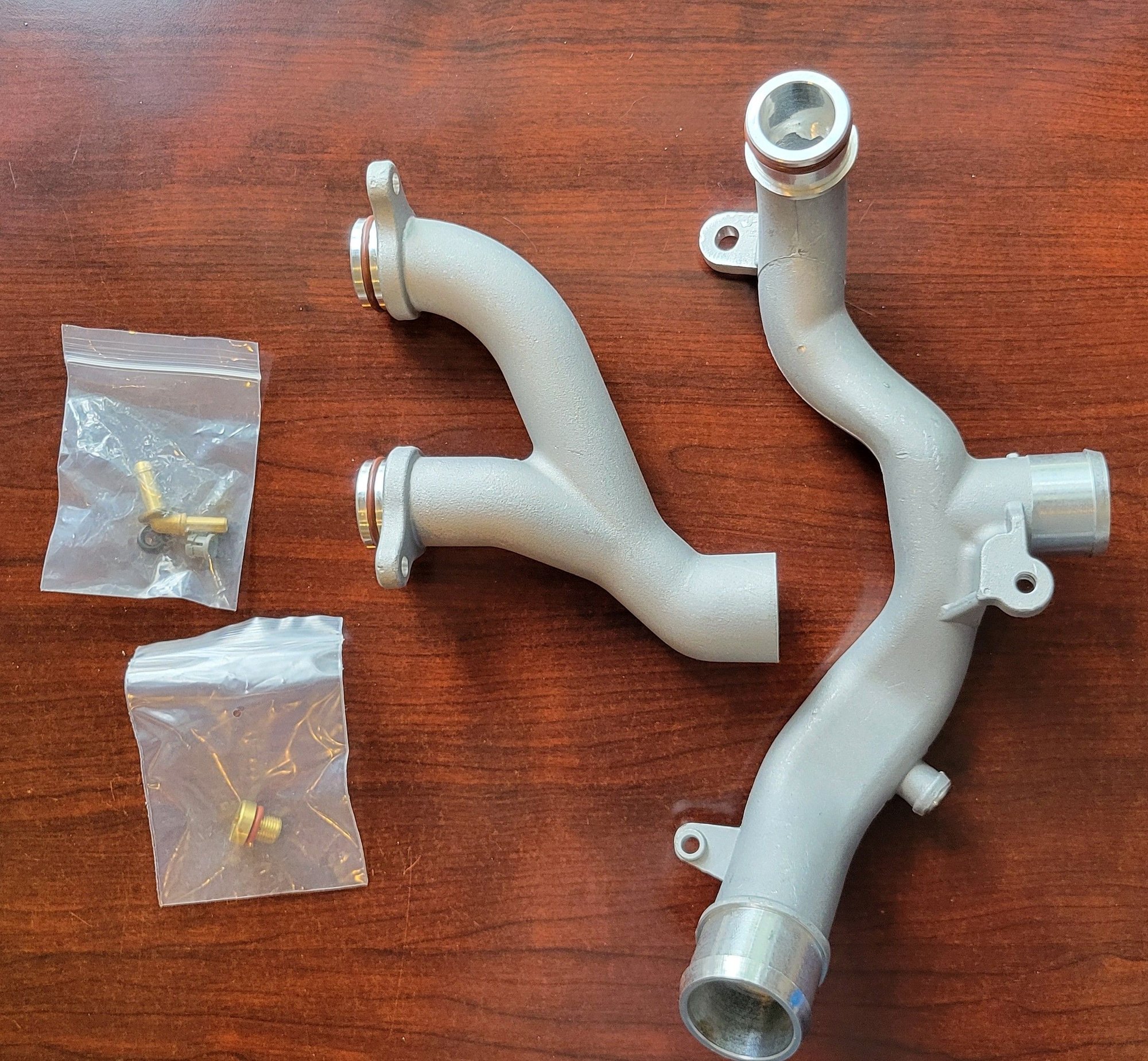 Engine - Internals - Jaguar Land Rover Coolant Pipe Upgrade Kit V1 3.0L V6 5.0 V8 Supercharged Engine - New - 2014 to 2024 Jaguar F-Type - Chesapeake, VA 23323, United States