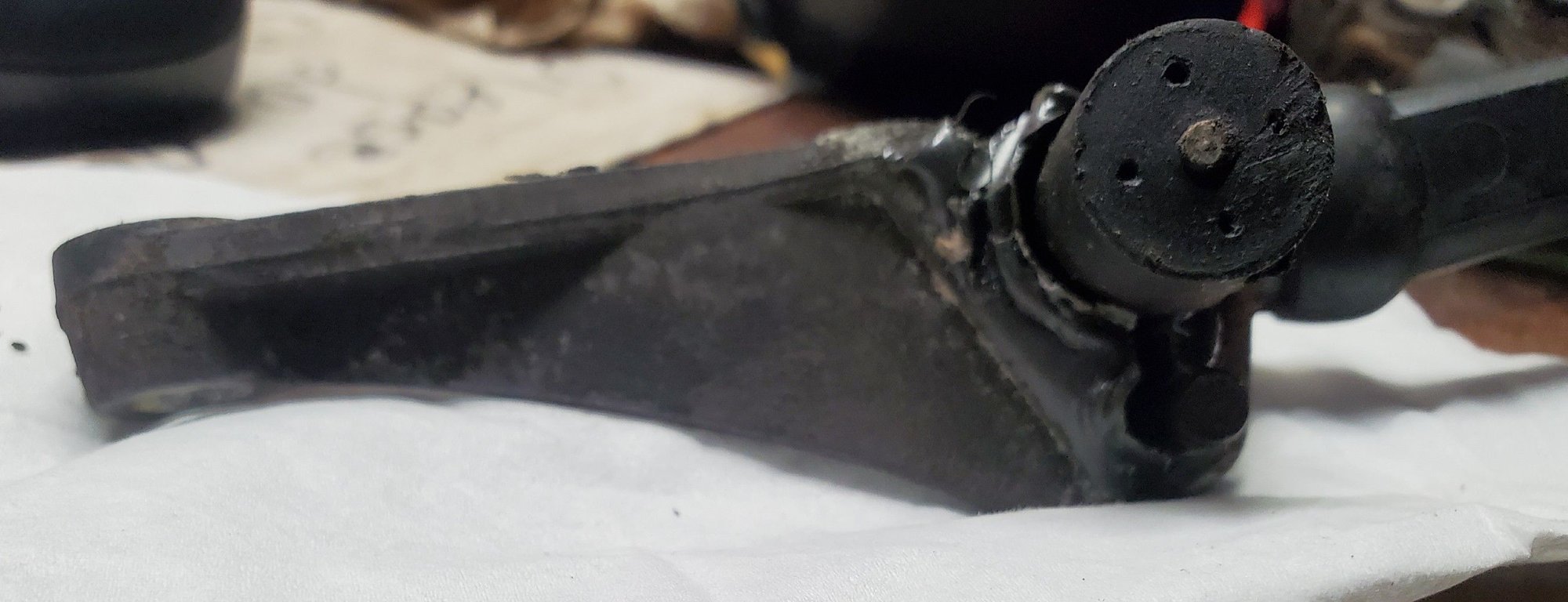 JB Weld repair to broken bracket