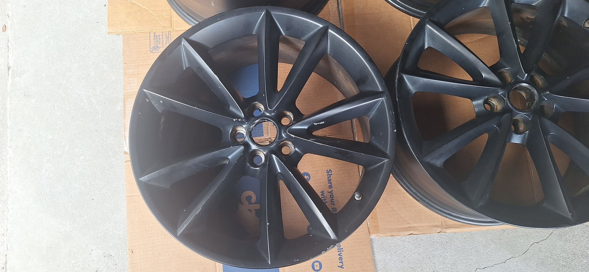 Wheels and Tires/Axles - Jaguar XK 19 inch Wheels set of 4 - Used - Orlando, FL 32819, United States