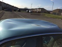 Then some weeks later two kids 4 n 6 decide to use my car as a climbing frame/bouncy castle,it's not only the damage you can see but the paintwork took a beating