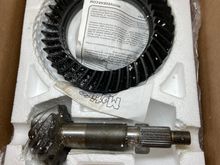 The gears, plus I dropped off shims, bearings, races, new everything, come to think of it, I didn’t see the new yoke,,,,, guess I’m gonna be digging after dinner to see if it’s still here!