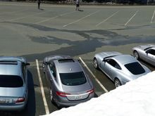 Chillin by the snowbank.