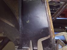 fitting panels- very fiddly, unlike today's cars and engineering, a lot of time spent fitting with dolly and hammer