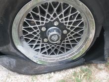 Blowout or road debris?