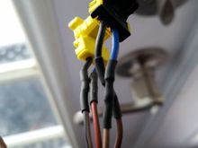 It became apparent rather quickly that someone else was already in here and like previously mentioned, the heat of the bag going off melted the connectors which the tried to reconnect but did not do a good job. Ne clock-spring fitted and light is long gone.