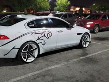 Jaguar emblem decal added