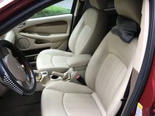 Front leather seats