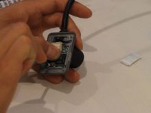 Jaguar XF rearview camera assembly