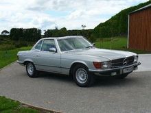 85 Mercedes 380SL Convertible