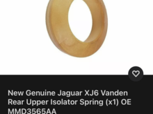 This oem Jaguar coil spring isolator would be just a few dollars more than aftermarket. This is on eBay. 