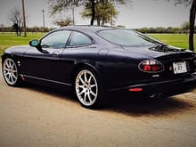         2005 Jaguar XKR Coupe  -  Onyx/Ivory
                     BBS "Montreal" Wheels