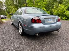 H&R lowering springs.  Is it just me or do the exhaust tips look like pastry injection nozzles?