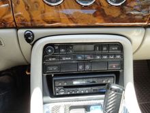 XK8 With Flip up screen (no switches needed to be moved but the screen and the gear shift didn't like each other on deployment if in Park). 