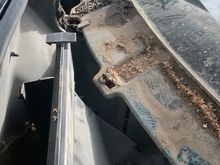 Cowl removed before area cleaned
