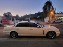 Every XJ8 needs this silver eagle flag pole.