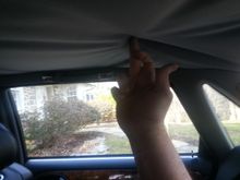 Hard to see but it was embarrassing to sit back there.