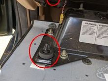 The fastener in the foreground was held in by a spring clip behind the bracket.