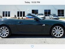 Green w/ tan interior