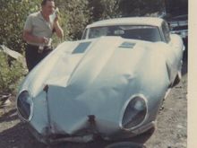 63' e-type coupe.  Taken in 1968