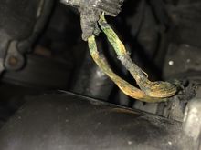 Not a pretty sight. 
Surprisingly fuse #16, #18 and #04 on left engine compartment are not blown.